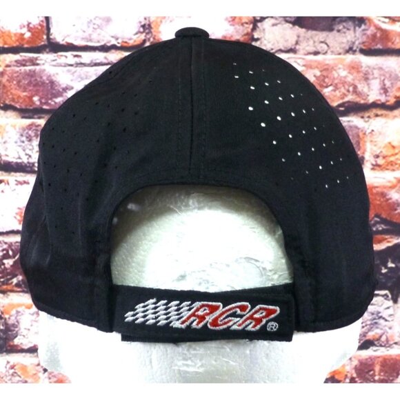 Richard Childress Racing Guaranteed Rate Black RCR Adjustable Baseball Cap Perfo - Picture 3 of 6